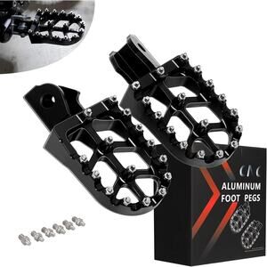 Dirt Bike Foot Pegs 7075 CNC Pedals Rests for Surron Light Bee X/Surron Light...
